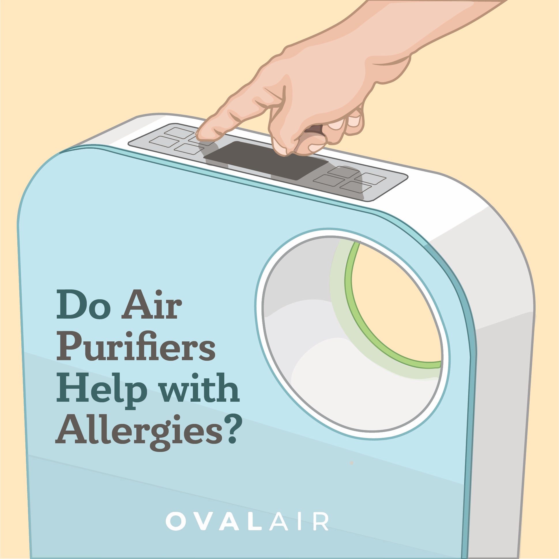 Do Air Purifiers Help with Allergies? OVAL AIR
